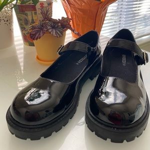 H&M Black Mary Jane Shoes for Women